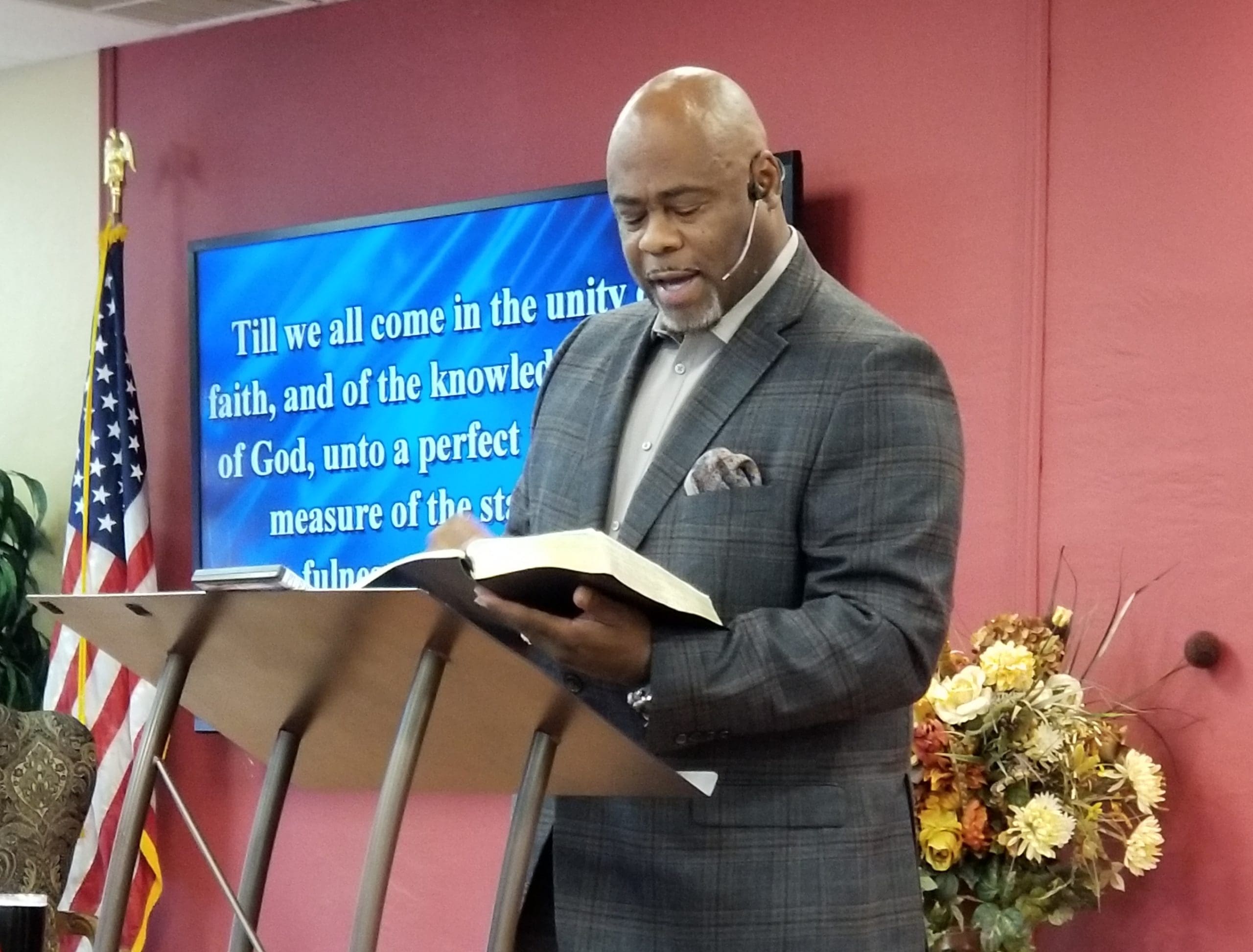 Dr. Charles Johnson pastor of The Virtue Church in Phoenix, Arizona.